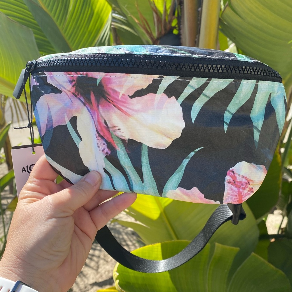 Floral Aloha Fanny Pack